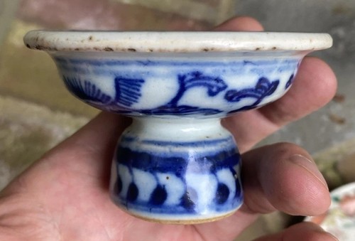 Antique 1700 chinese blue - antique, 1700’s